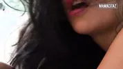 Massive Oiled Naturals on This Thick Latina... He Strips Her Down and Palms That Ass