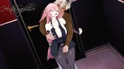 Yae Miko Loves Gangbang (Genshin Impact, Forsome, Hentai Animation)