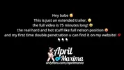 First Time BBC DP for Japanese Petite Teen Slut April Maxima cheating on her BF