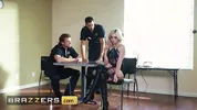 BRAZZERS - Lexie Lore’s Public Blowjob Lands Her In Trouble With Officers Alex Jones & Vince Karter