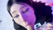 18 year old girl was fucked hard and I cum on her face