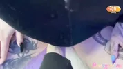 18 year old girl was fucked hard and I cum on her face