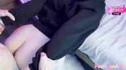 18 year old girl was fucked hard and I cum on her face