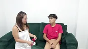 Hijastro es atrapado robando las tangas de su CULONA MADRASTRA y ella cumple su MAYOR FANTASIA.
