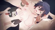【Zenless Zone Zero Belle】gangbang 3D Hentai Animation.(Fingering,handjob,blowjob,sex)