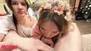 Anal threesome with girls who have the most beautiful round asses.