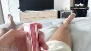 Beautiful slut stepsis has an OBSESSION with my cock and cum