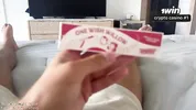 Beautiful slut stepsis has an OBSESSION with my cock and cum