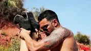 Jayme Janes Heats Up The Desert With Sex And Cum Swallowing