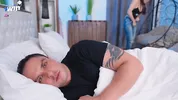 Sharing a HOTEL ROOM with STEPDAD / STEPDAUGHTER seduced STEPDAD and SWALLOWED cum