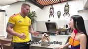 Anal Creampie-Colombian delivery girl gets her tight ass DESTROYED by a horny Frenchman in the middle of a soccer game!