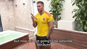 Anal Creampie-Colombian delivery girl gets her tight ass DESTROYED by a horny Frenchman in the middle of a soccer game!