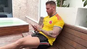 Anal Creampie-Colombian delivery girl gets her tight ass DESTROYED by a horny Frenchman in the middle of a soccer game!