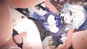 【Genshin Impact Furina】gangbang 3D Hentai Animation.(Fingering,handjob,blowjob,sex)