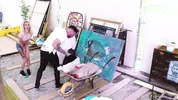 Katrin Tequila Blows & Rides Big Cock in Garden Shed - MAMACITAZ