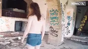Horny Redhead Shelley Bliss Rides A Thicc Cock Outside - MAMACITAZ