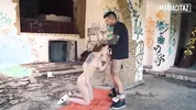 Horny Redhead Shelley Bliss Rides A Thicc Cock Outside - MAMACITAZ