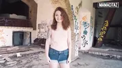 Horny Redhead Shelley Bliss Rides A Thicc Cock Outside - MAMACITAZ