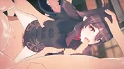 【Genshin Impact Hu Tao】gangbang 3D Hentai Animation.(Fingering,handjob,blowjob,sex)
