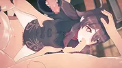 【Genshin Impact Hu Tao】gangbang 3D Hentai Animation.(Fingering,handjob,blowjob,sex)