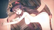 【Genshin Impact Hu Tao】gangbang 3D Hentai Animation.(Fingering,handjob,blowjob,sex)