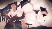 【Genshin Impact Hu Tao】gangbang 3D Hentai Animation.(Fingering,handjob,blowjob,sex)