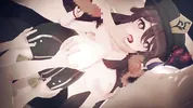 【Genshin Impact Hu Tao】gangbang 3D Hentai Animation.(Fingering,handjob,blowjob,sex)
