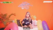 Brazil's naughtiest dwarf playing with a dildo her size!
