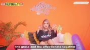 Brazil's naughtiest dwarf playing with a dildo her size!