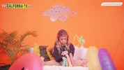 Brazil's naughtiest dwarf playing with a dildo her size!