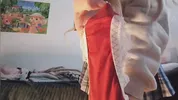 Dancing in my university room mini skirt no panties perfect ass massage anal before class blonde
