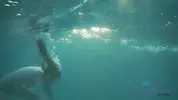 POV - After a naked swim in the ocean, you take Jayde Symz back to the hotel for a smoke and some naked one on one time.