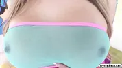 NYMPHO Melissa Stratton straddles the dick