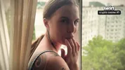 She Was So Tempting in the Window – I Had to Cum on Her Back POV