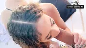 THE DICK BARELY FITS IN THIS NAUGHTY'S MOUTH