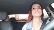 Passenger shows his dick to naughty app driver!