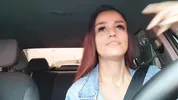 Passenger shows his dick to naughty app driver!