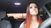 Passenger shows his dick to naughty app driver!