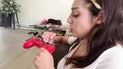 Super Horny Step Sis Makes Step Bro CUM 3 TIMES ~ 2 Cumshots & A Creampie ~ Violet Gems