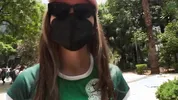 Amateur INFLUENCER with FAN FOR MONEY in the BOX vs MEXICO!! Cumming Inside Her Vagina at the World Cup!!