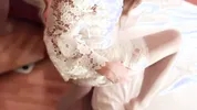 Deflowering of virginity on the wedding night. (With dialogs)