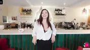 The barmaid Anna Polina wants to play rough and take the lead in her bar