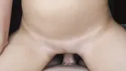 HUGE CUMSHOT! My asian best friend has such a tight pussy! creamy pussy close up!