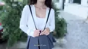 A poor student agreed to sell her panties and showed her panties and pussy to a stranger to buy a new backpack, but the man offered more