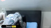 Matt Spanks Kristy’s Fat Ass As She Rides His Cock!
