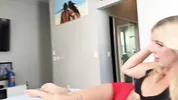 Can Guys and Girls be JUST Friends ? | 20 year old Blonde Babe | Natural Body | Lola Cheeks | Teddy Tarantino