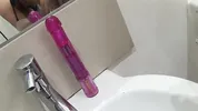 Lucy Belle And Stacey Saran Have Some Fun With A Dude In The Bathroom