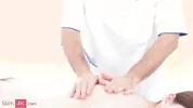 A pleasant bonus from the masseur