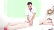 A pleasant bonus from the masseur