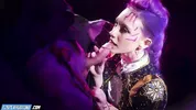 Melody Marks Begs For Mystery Saja's Long Hard Cock - KPop Demon Hunters